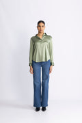 Leia Blouse - Pale Green