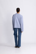 FWSS Cape Cod Polo Sweater - Cornflower Blue