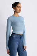 Adina Top Ls - Blå
