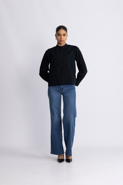 Yasyamina Ls Shirt - Black