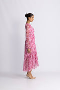 Debbie Dress - Pink Roses