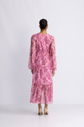Debbie Dress - Pink Roses