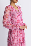 Debbie Dress - Pink Roses