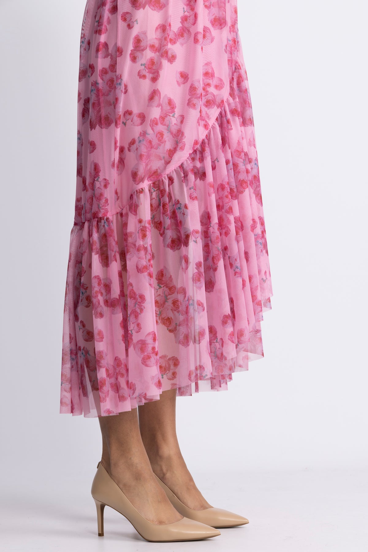 Debbie Dress - Pink Roses