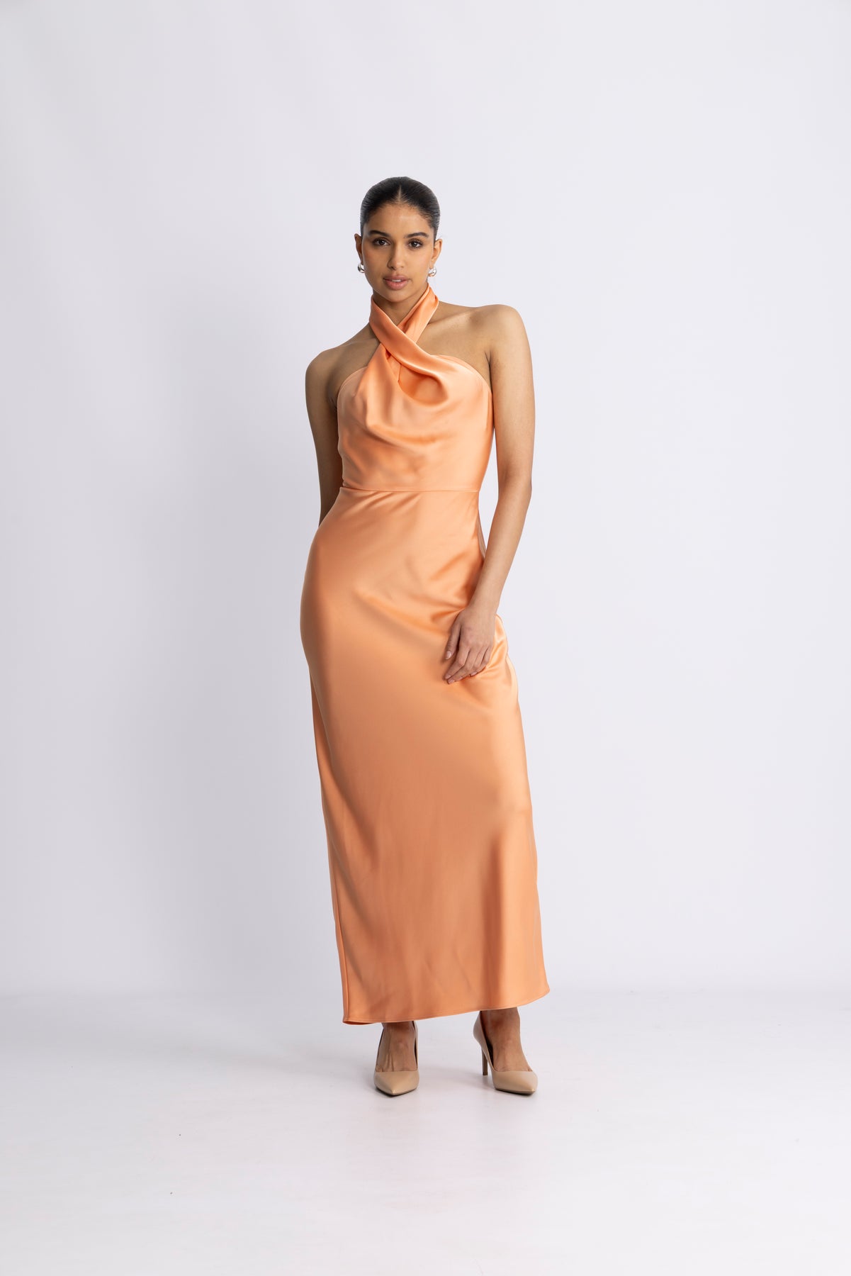 Dolores Dress - Nectarine