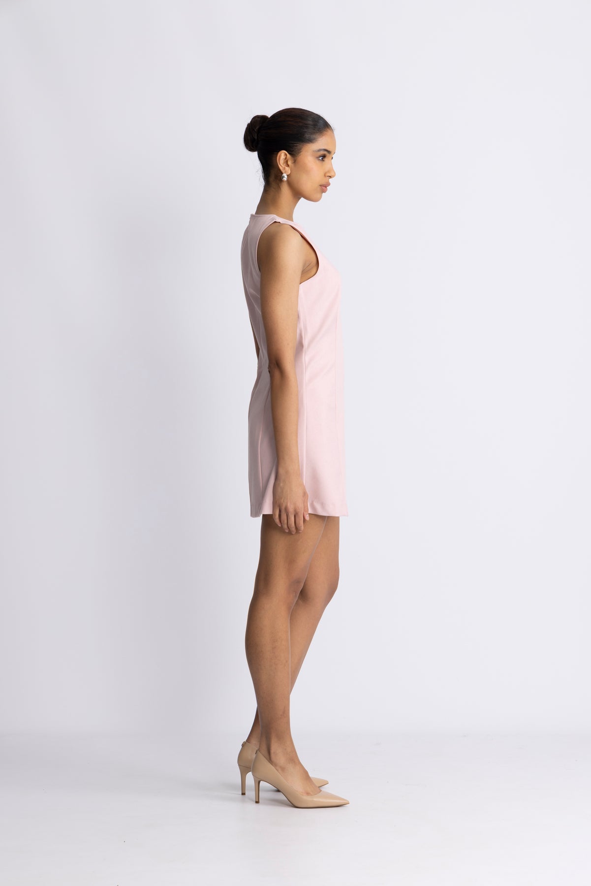 Maxwell Tank Dress - Pink Melange