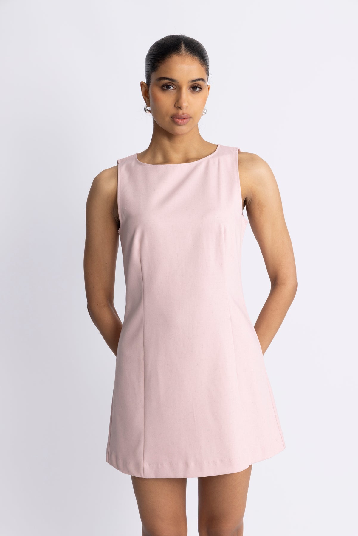 Maxwell Tank Dress - Pink Melange