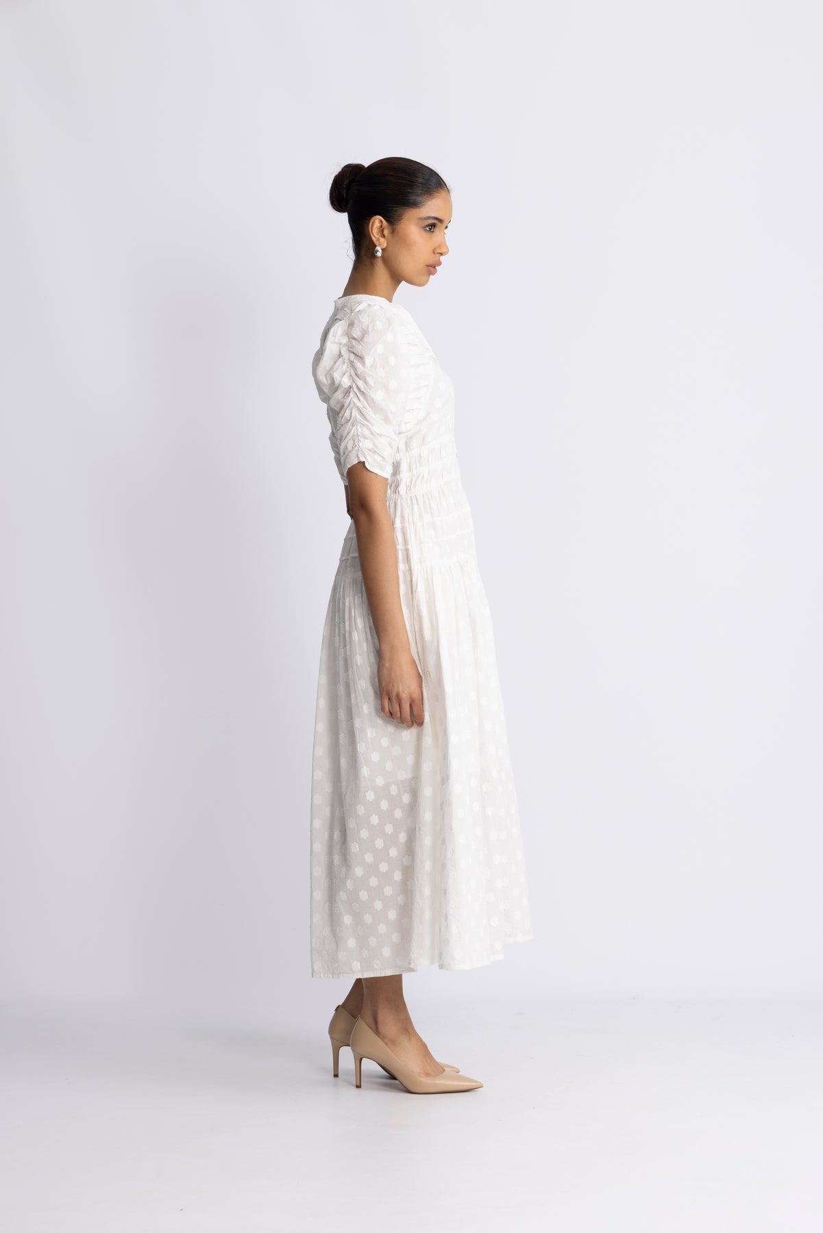 Fabienne Dress - Puder