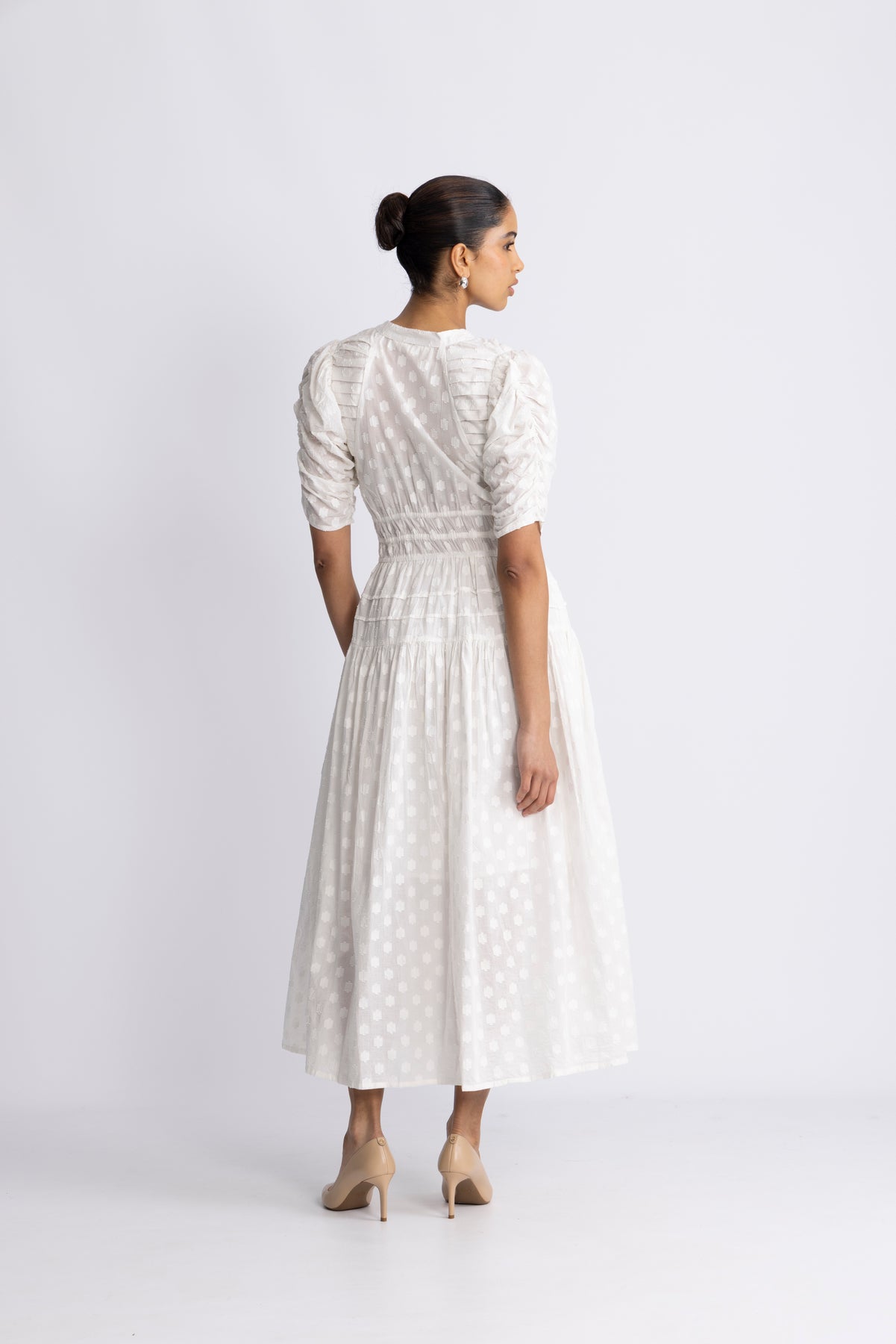 Fabienne Dress - Puder