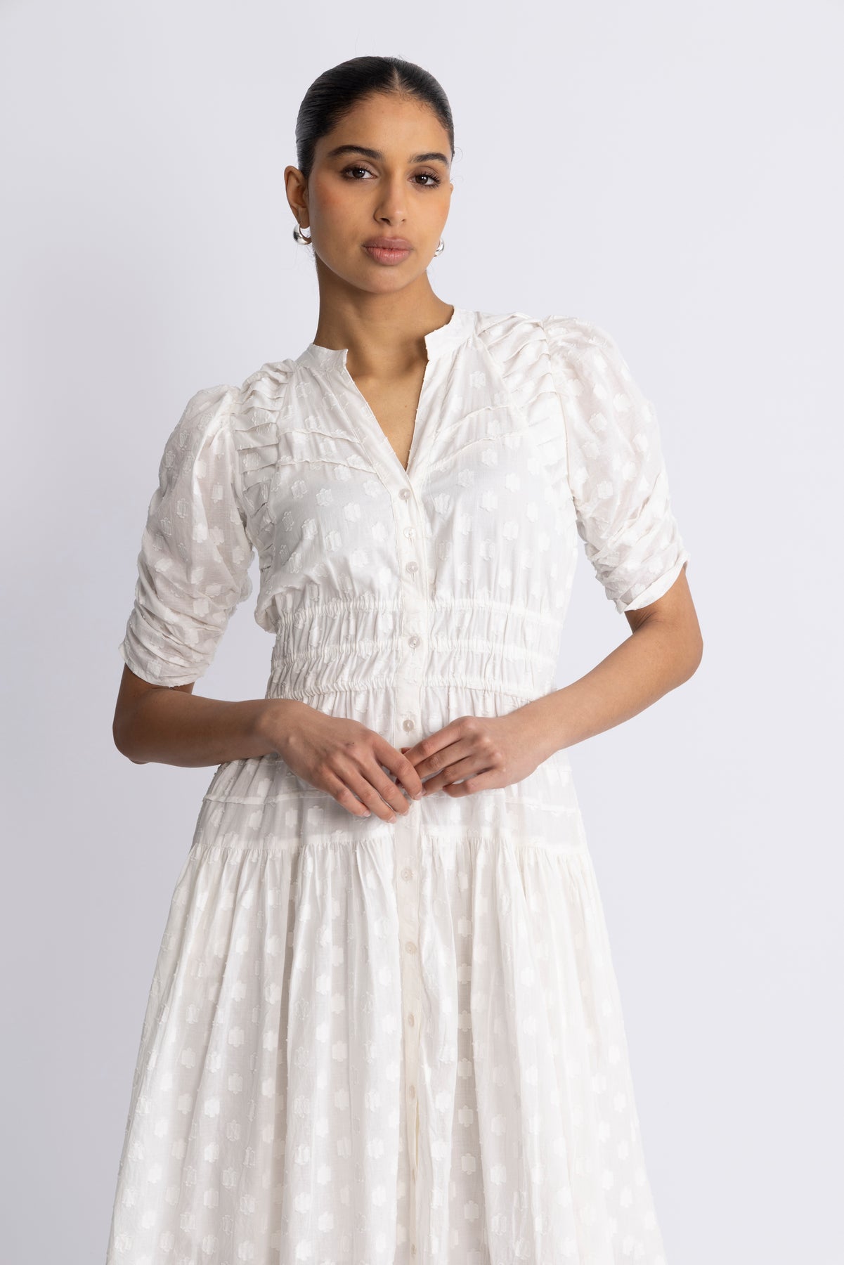 Fabienne Dress - Puder