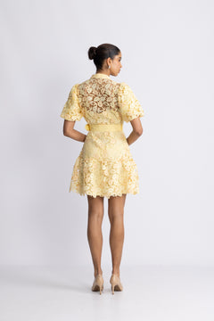 Adeline Dress - Yellow Multi