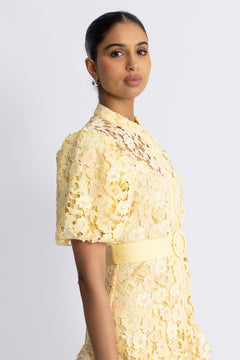 Adeline Dress - Yellow Multi