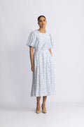 Cajsa Karalynn Skirt Aop - Skyway Flower