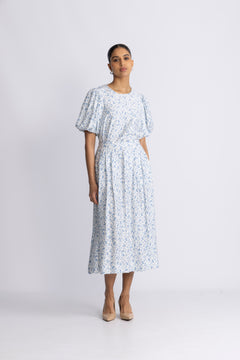 Cajsa Karalynn Skirt Aop - Skyway Flower
