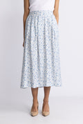 Cajsa Karalynn Skirt Aop - Skyway Flower