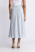 Cajsa Karalynn Skirt Aop - Skyway Flower