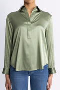 Leia Blouse - Pale Green