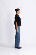 Kae Ss Knit Cardigan - Black