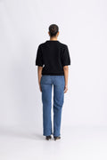 Kae Ss Knit Cardigan - Black
