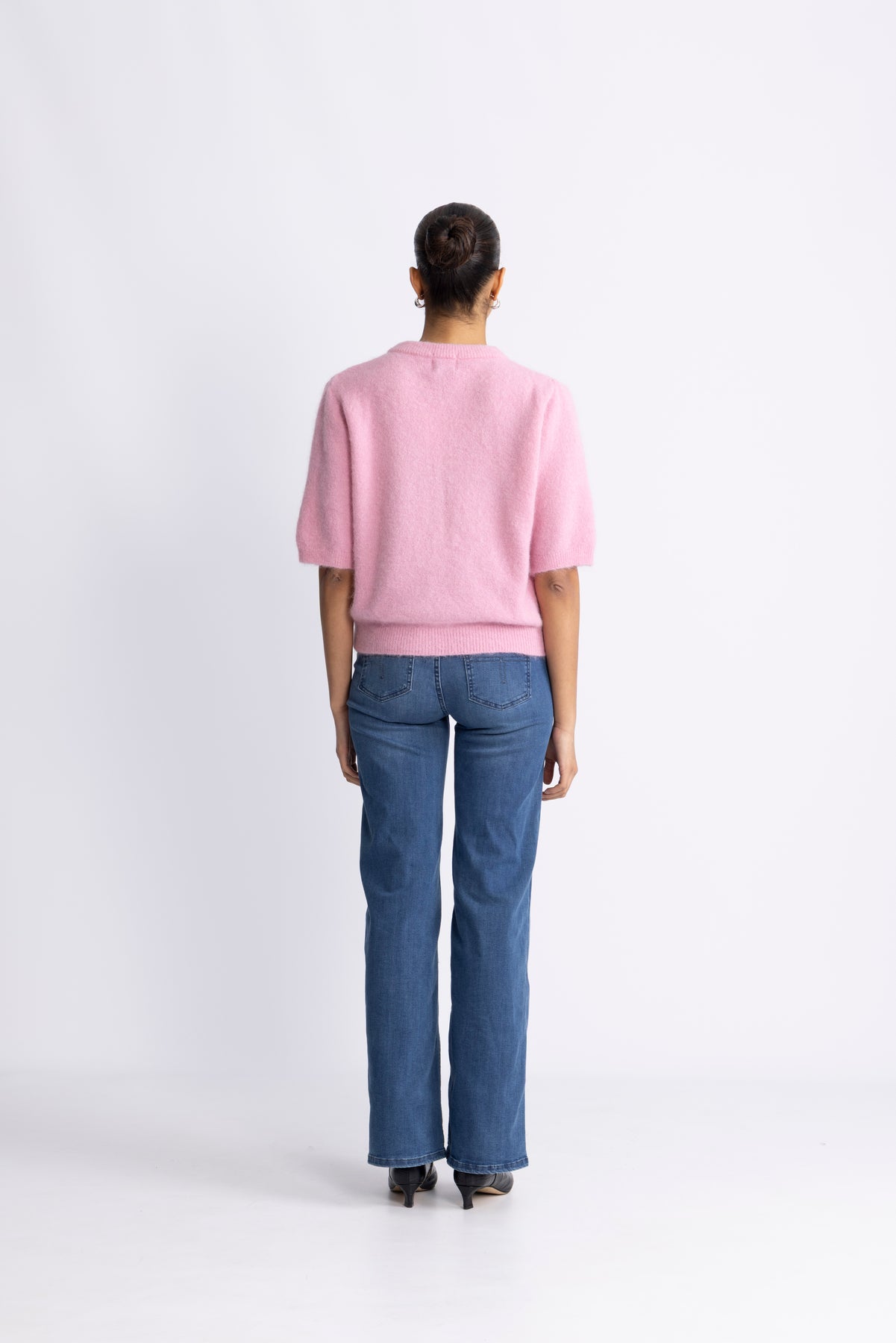 Kae SS Knit Cardigan - Blush