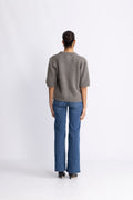 Noella Kae SS Knit Cardigan - Brun