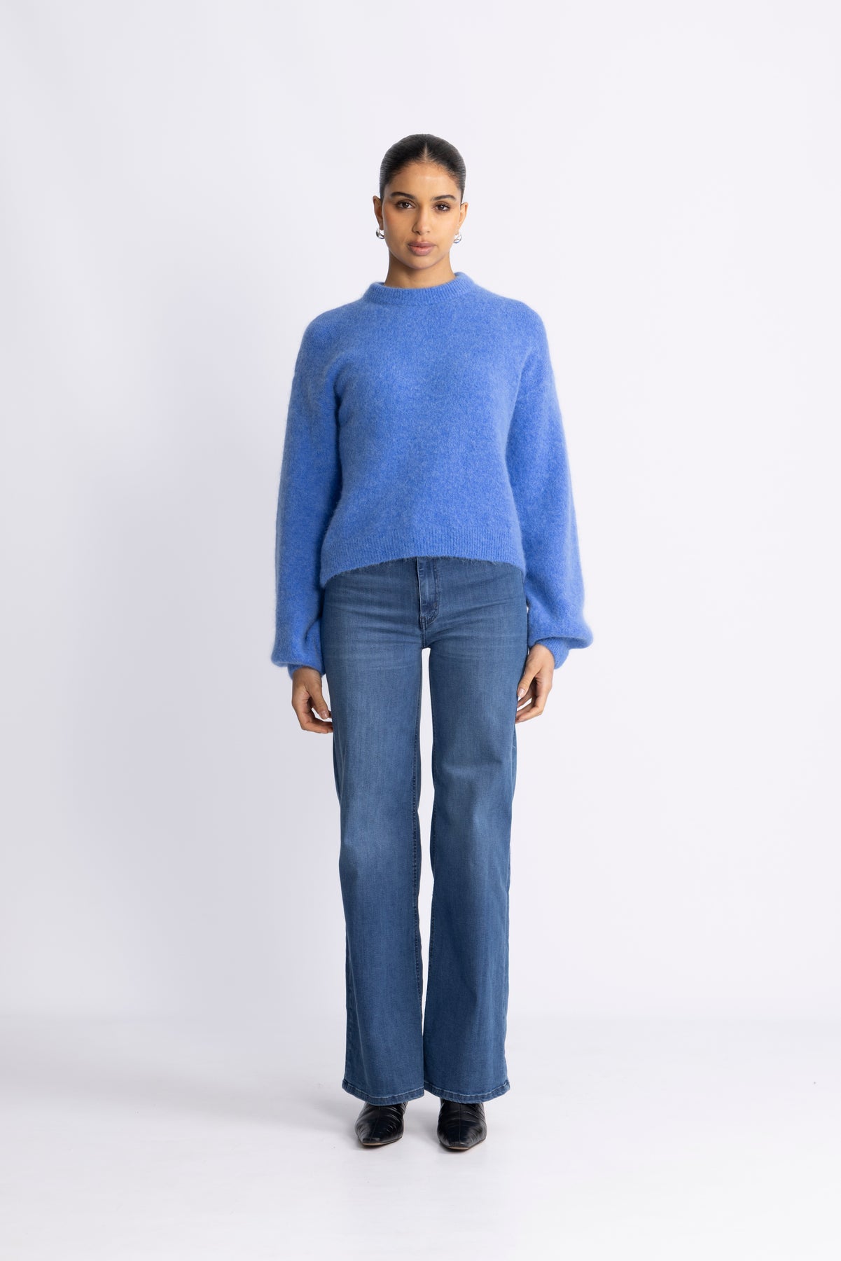 Kae Knit - Duvblå