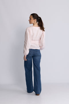 Edith Linen Shirt - Festival Bloom
