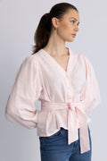 Edith Linen Shirt - Festival Bloom