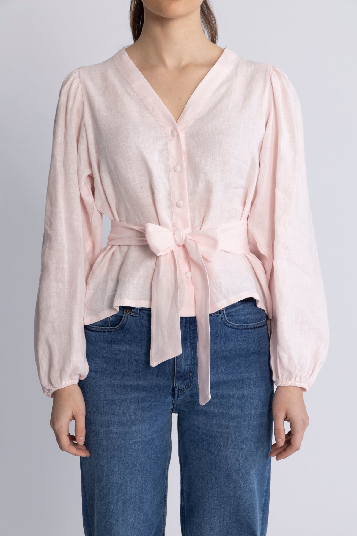 Edith Linen Shirt - Festival Bloom