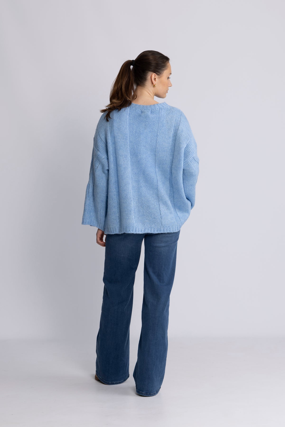 Lyza Knit - Ljusblå