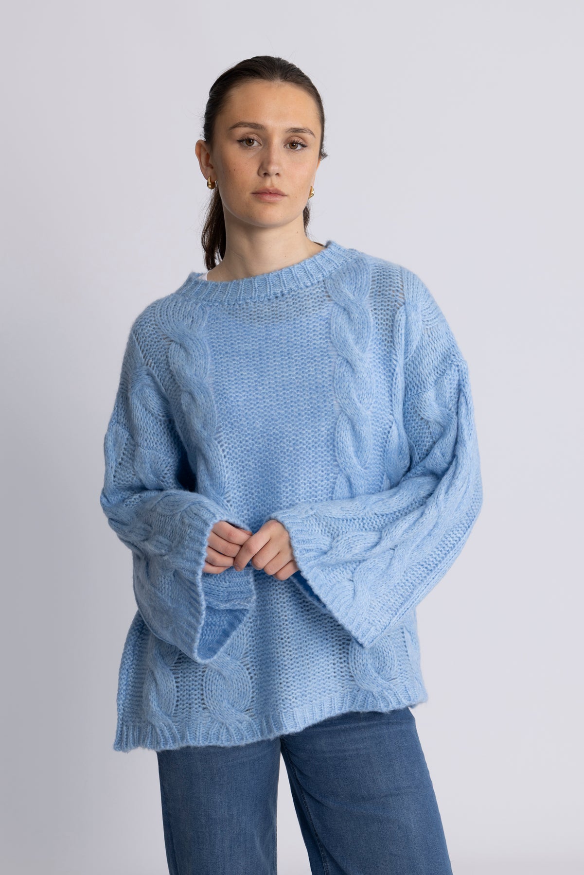 Lyza Knit - Ljusblå