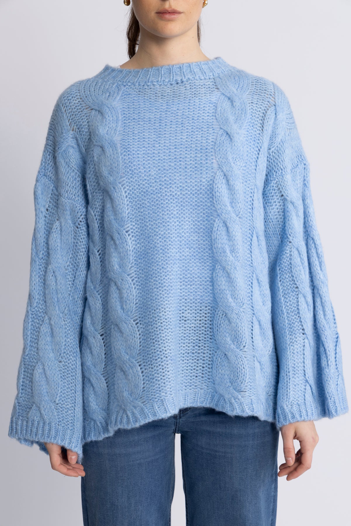 Lyza Knit - Ljusblå