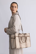 Cali Tote - Offwhite/Mole