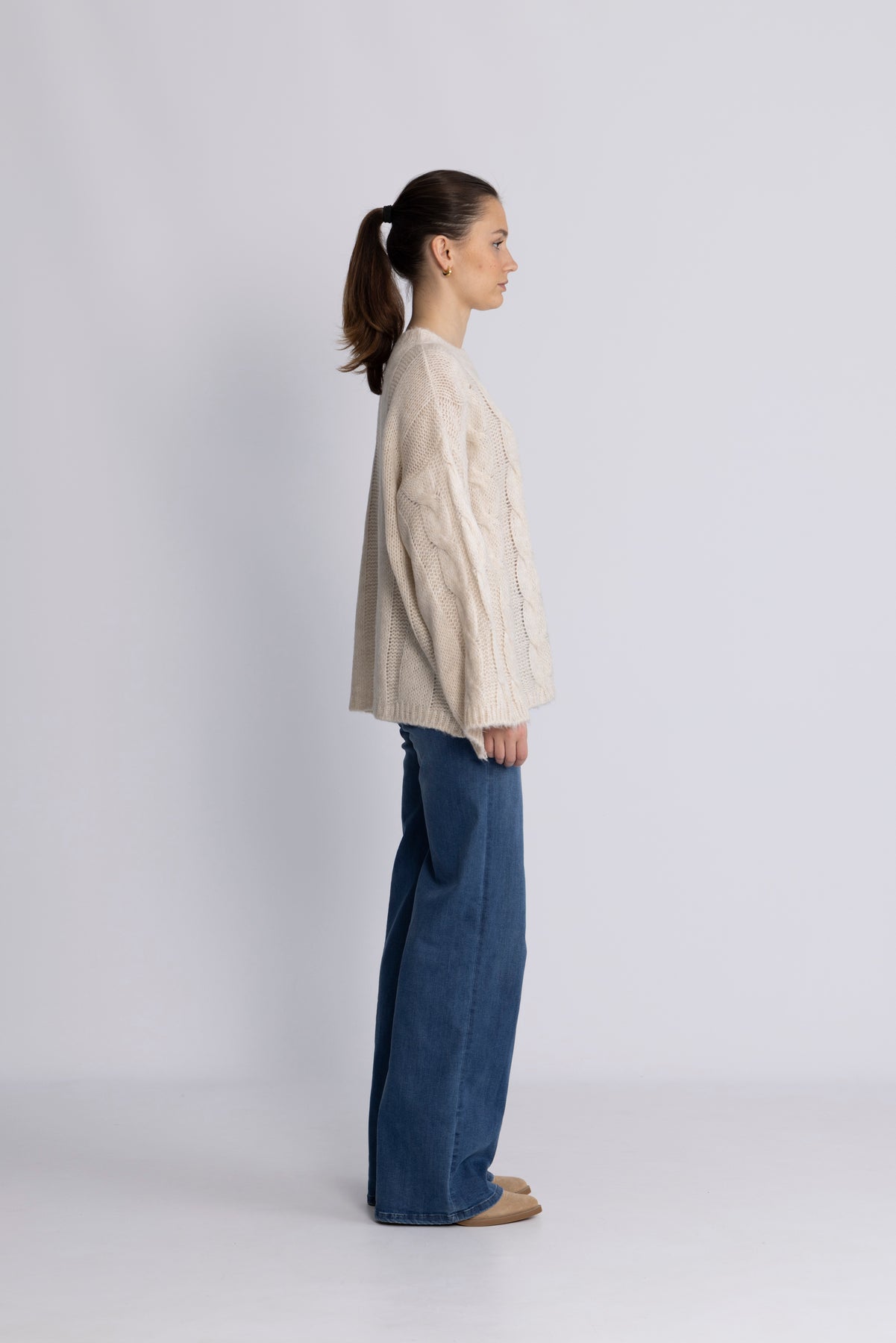 Lyza Knit - Ivory