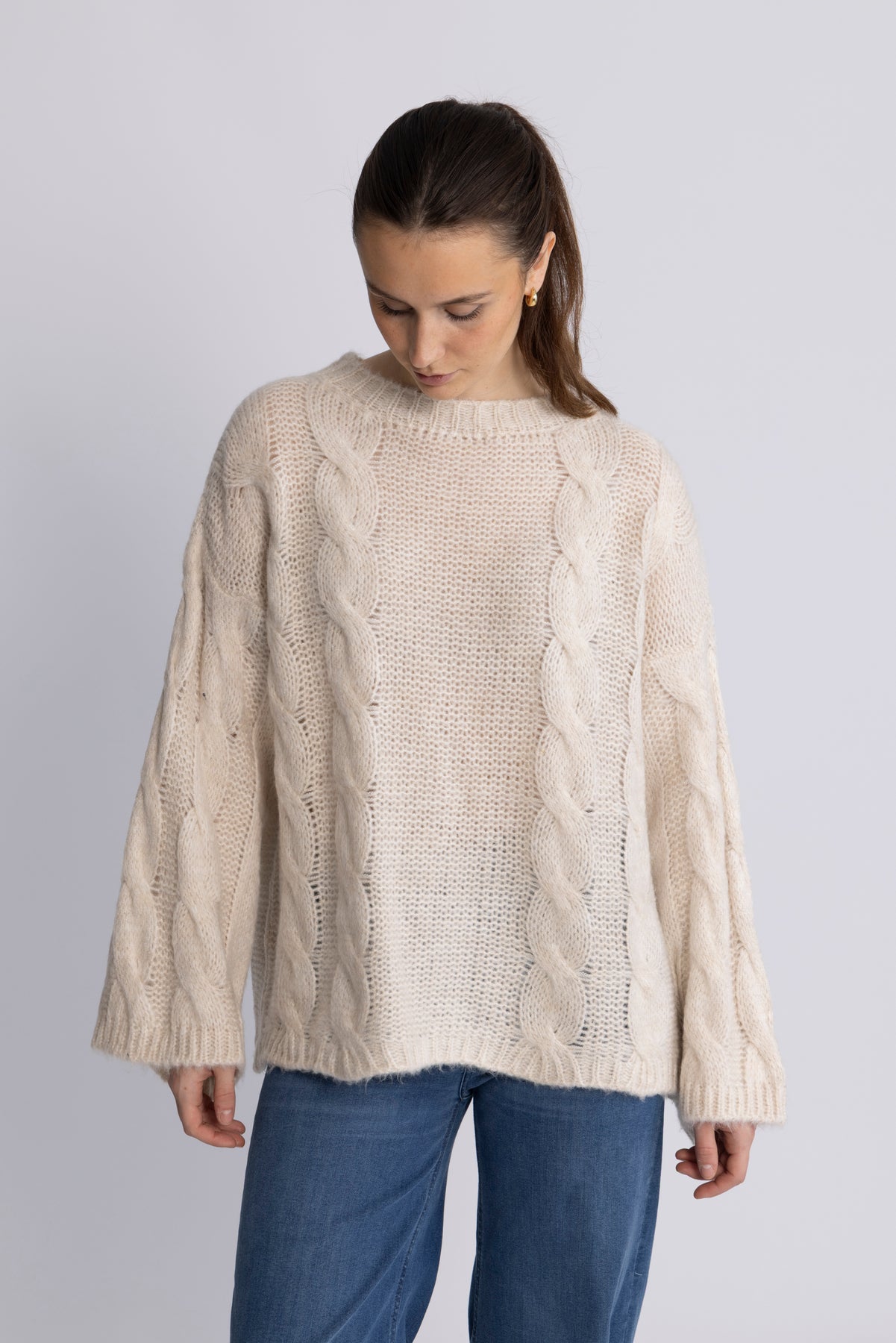 Lyza Knit - Ivory