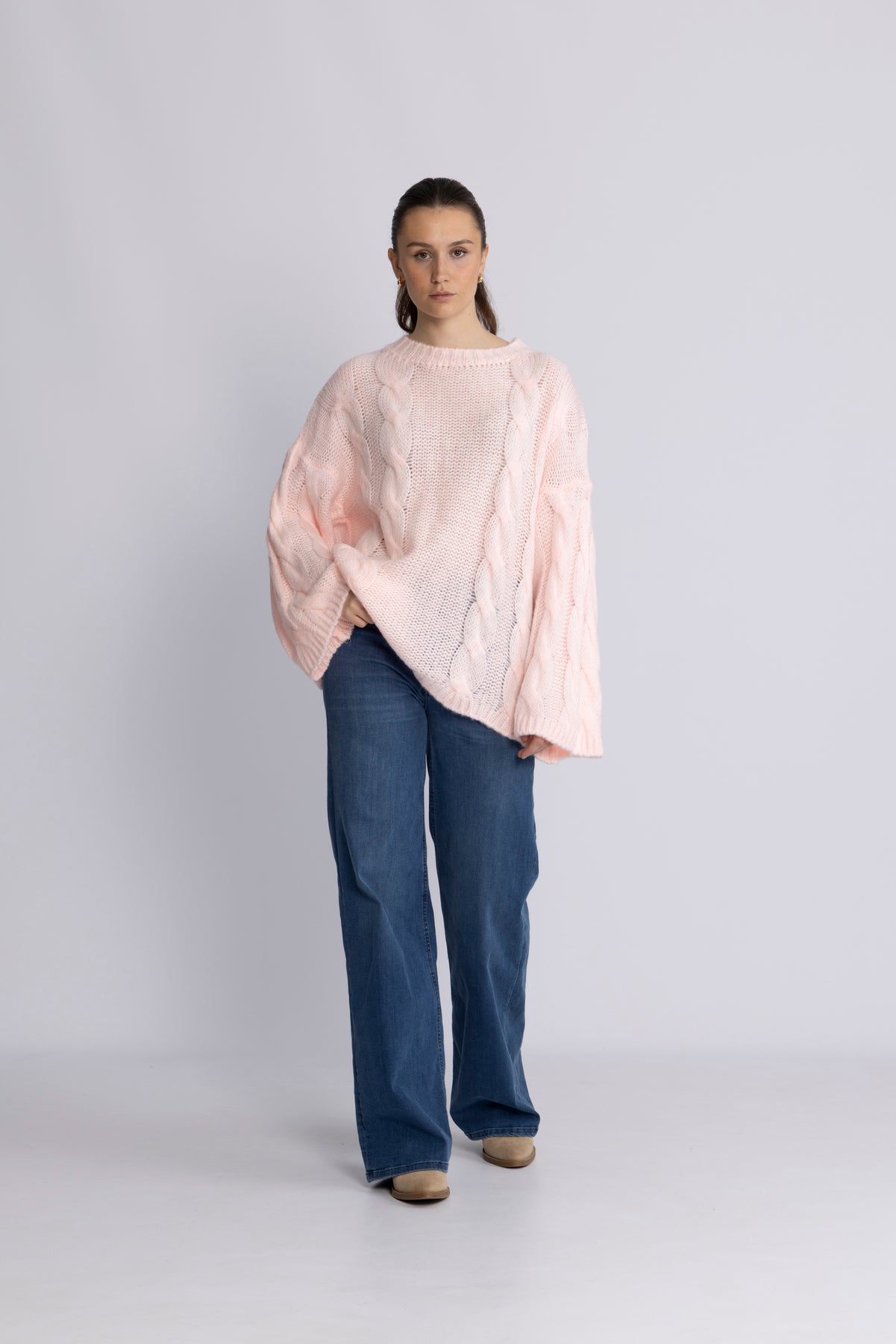 Lyza Knit - Dusty Pink