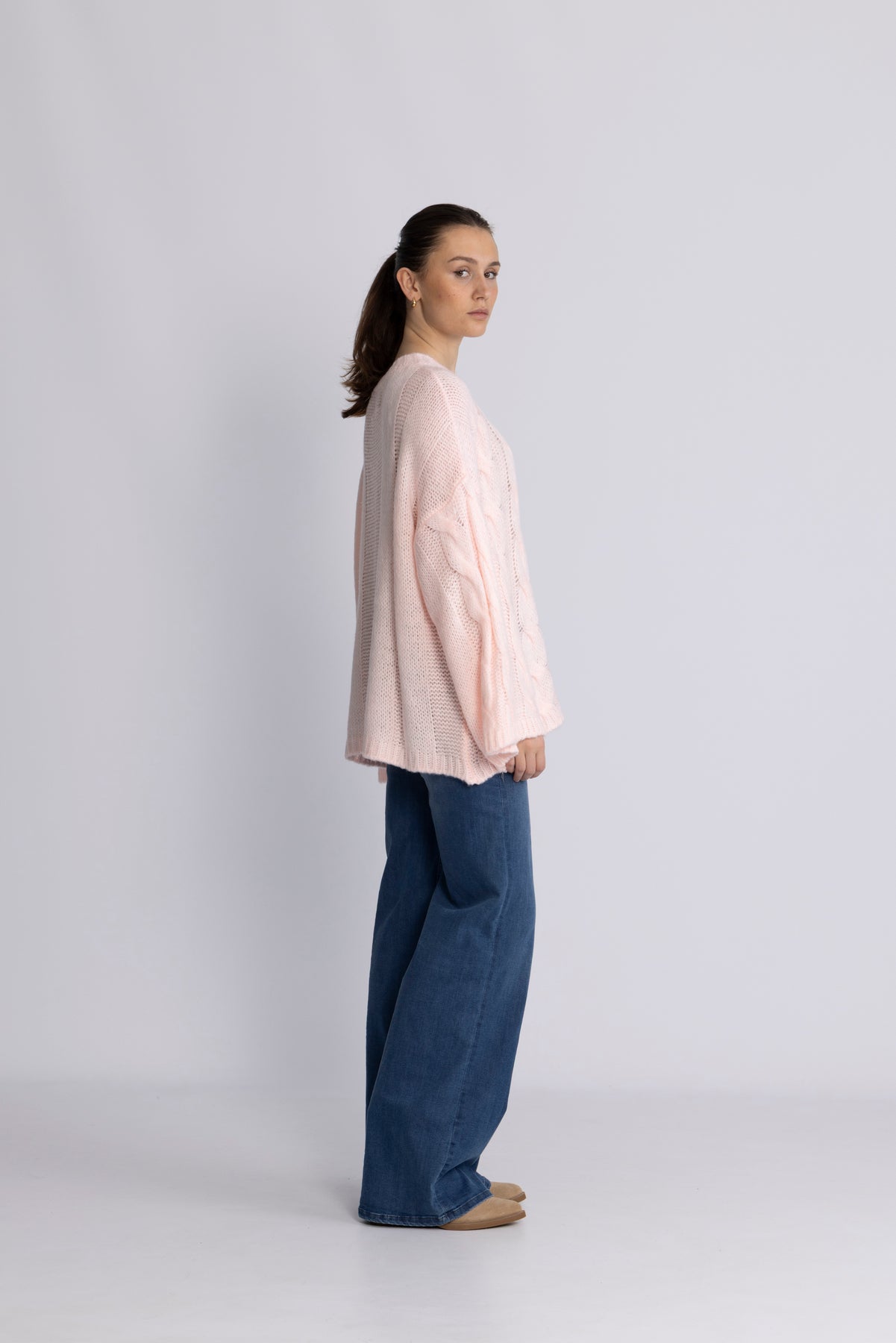 Lyza Knit - Dusty Pink