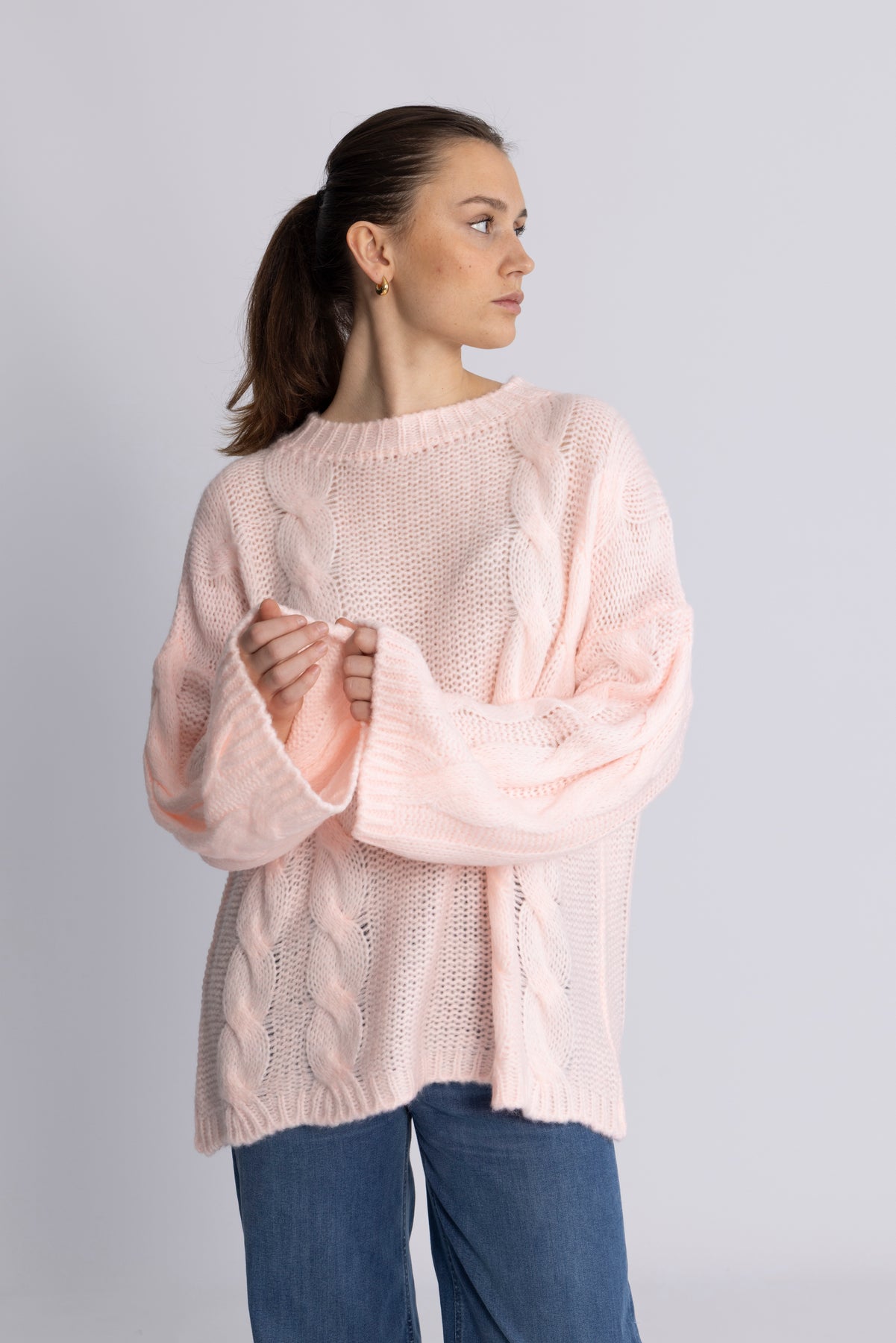 Lyza Knit - Dusty Pink