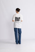 Walker Tee Spray Paint - Ivory