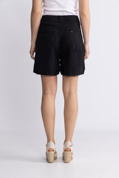 Maya Short Z - Black Linen