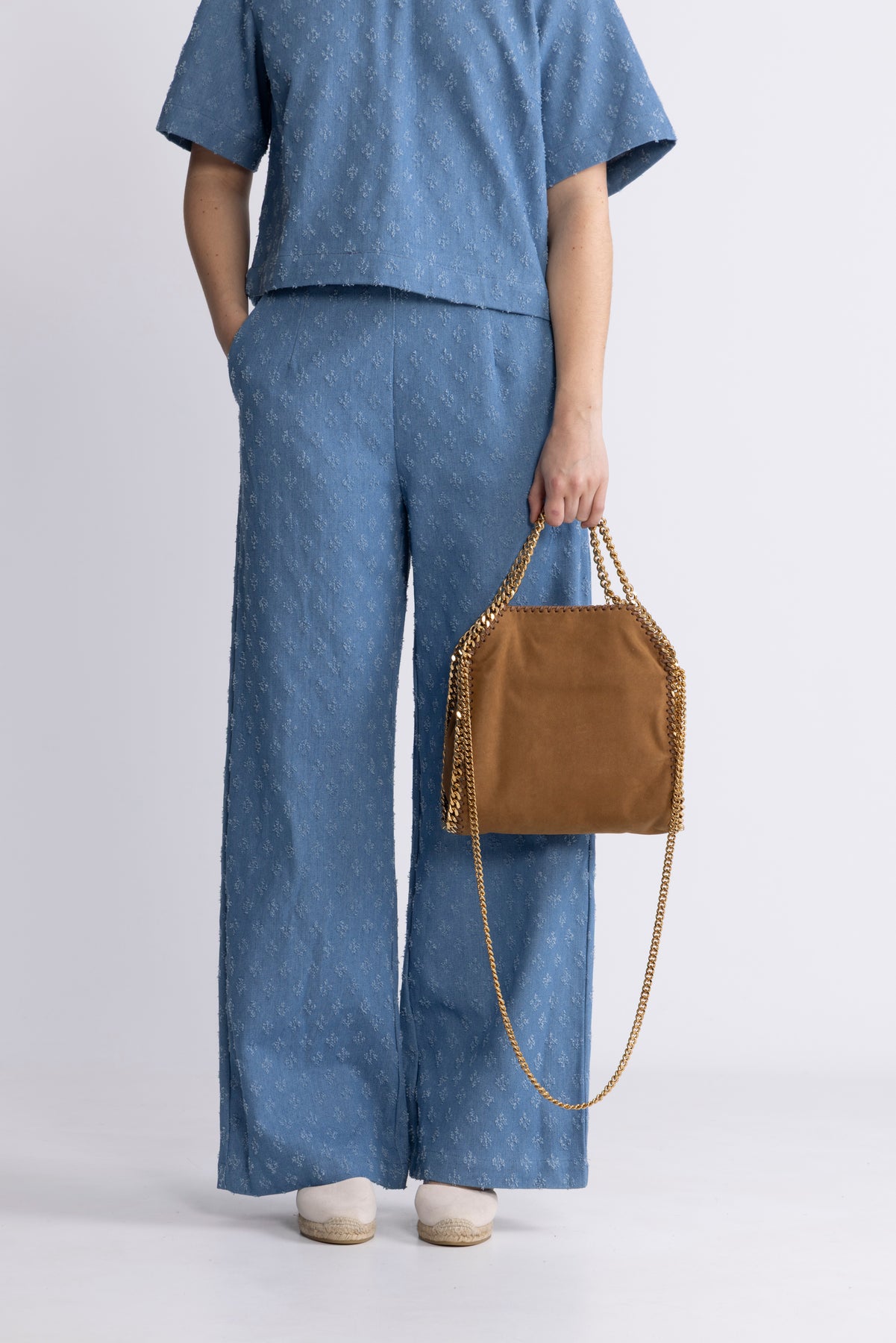 Falabella Mini Tote Bag - Brandy