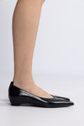 Isla Leather Pump - Svart