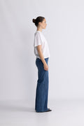 Beckie Organic Puff Tee - Bright White