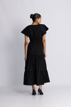 Fransisko Maxi Dress - Black