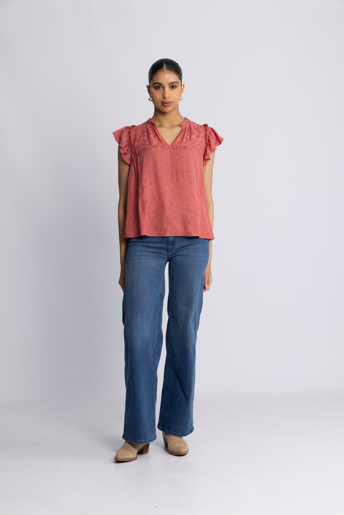 Tea Vito Blus - Faded Rose