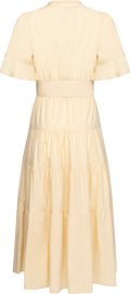 Gaia Dress - Lemon Poplin