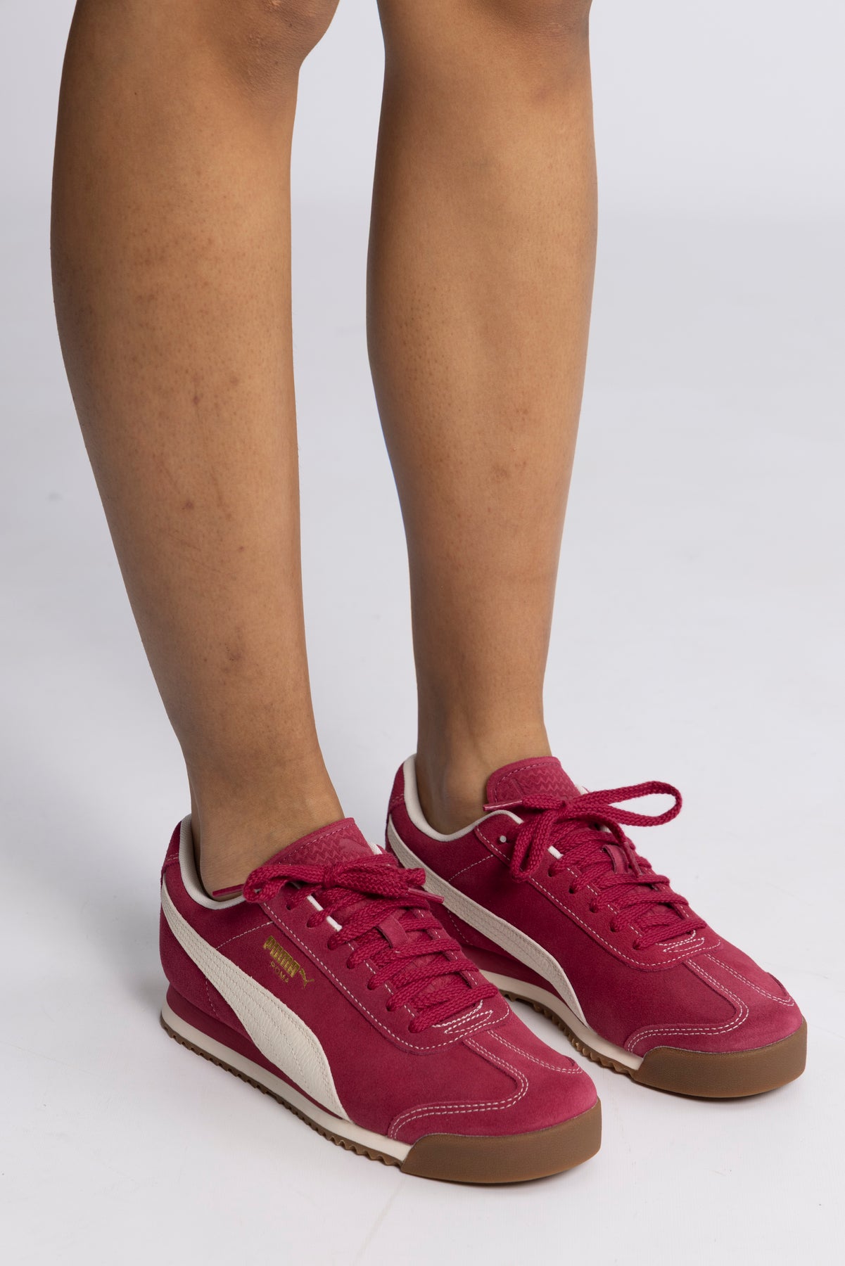 Roma Suede - Port-Warm White-Gum