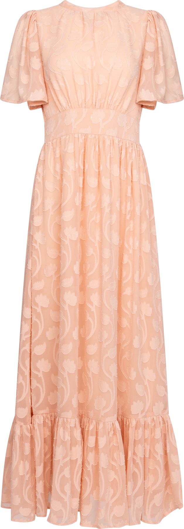 Heena Dress - Soft Peach