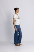 Nadine O-Ss Deco Tee - Powder Pink