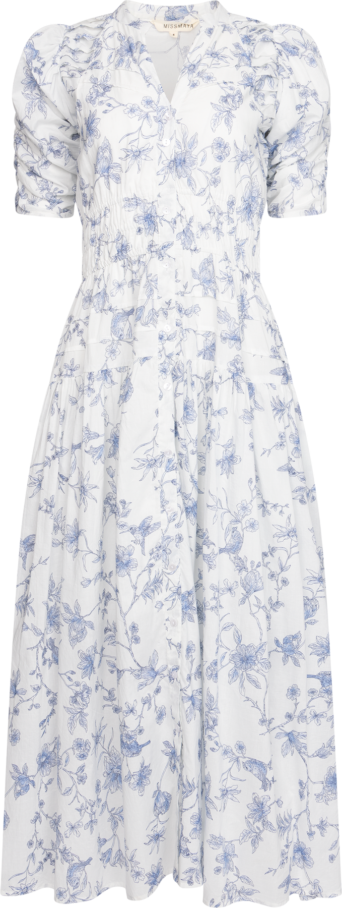 Fabienne Dress - Blue Bird